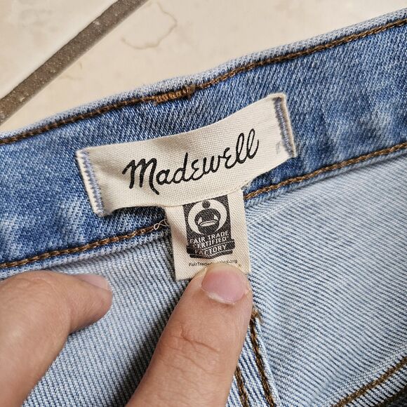 Madewell Women's Size 24T The Perfect Vintage Jeans 27.5 Inseam Distressed Style - Picture 5 of 16